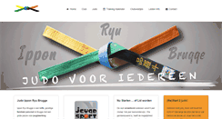 Desktop Screenshot of judo-ipponbrugge.be